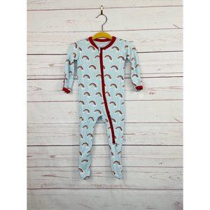 KicKee Pants Rainbow Pajamas 3-6 Months
